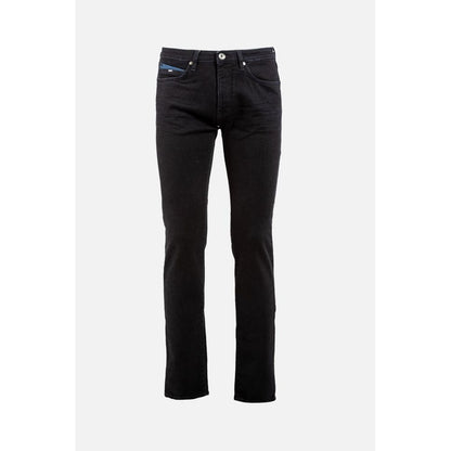 Gas Black Cotton Jeans Denim