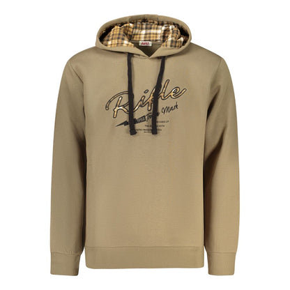 Rifle Brown Cotton Sweatshirt
