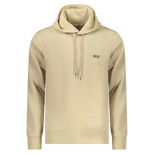 Rifle Beige Cotton Sweatshirt