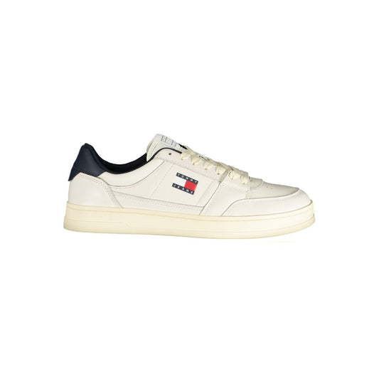Tommy Hilfiger Bianco Leather Men Sneaker