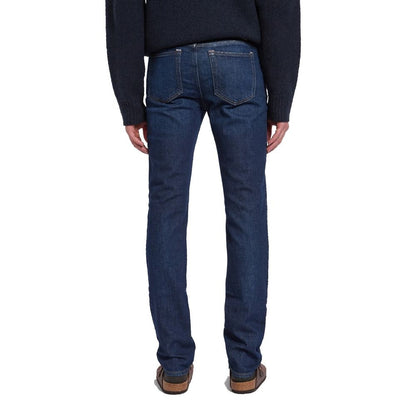 Acne Studios Blue Cotton Skinny Jeans