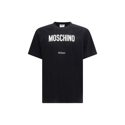 Moschino Black Cotton T-Shirt