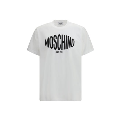 Moschino White Cotton T-Shirt