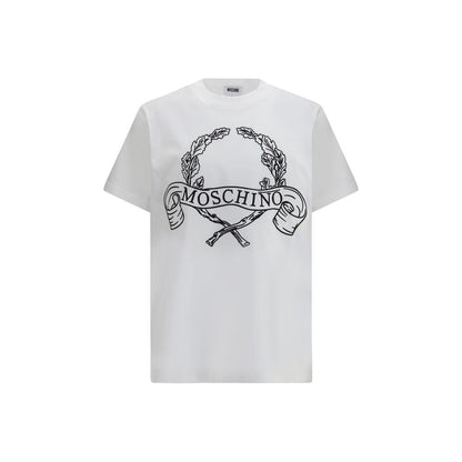 Moschino White Cotton T-Shirt