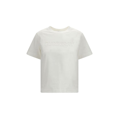 Burberry White Cotton Sportswear