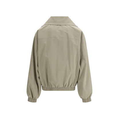 Balenciaga Beige Polyester Jackets And Coat