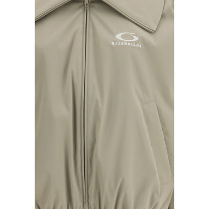 Balenciaga Beige Polyester Jackets And Coat
