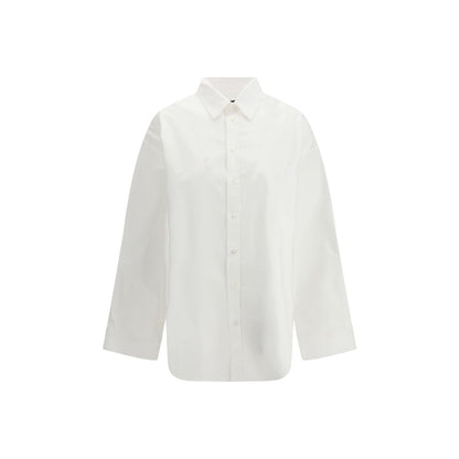 Balenciaga White Cotton Dress Shirt