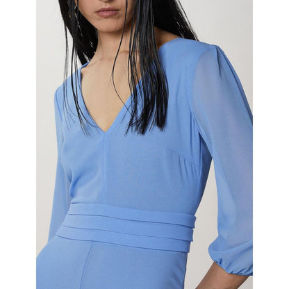 Patrizia Pepe Blue Polyester Casual Dress