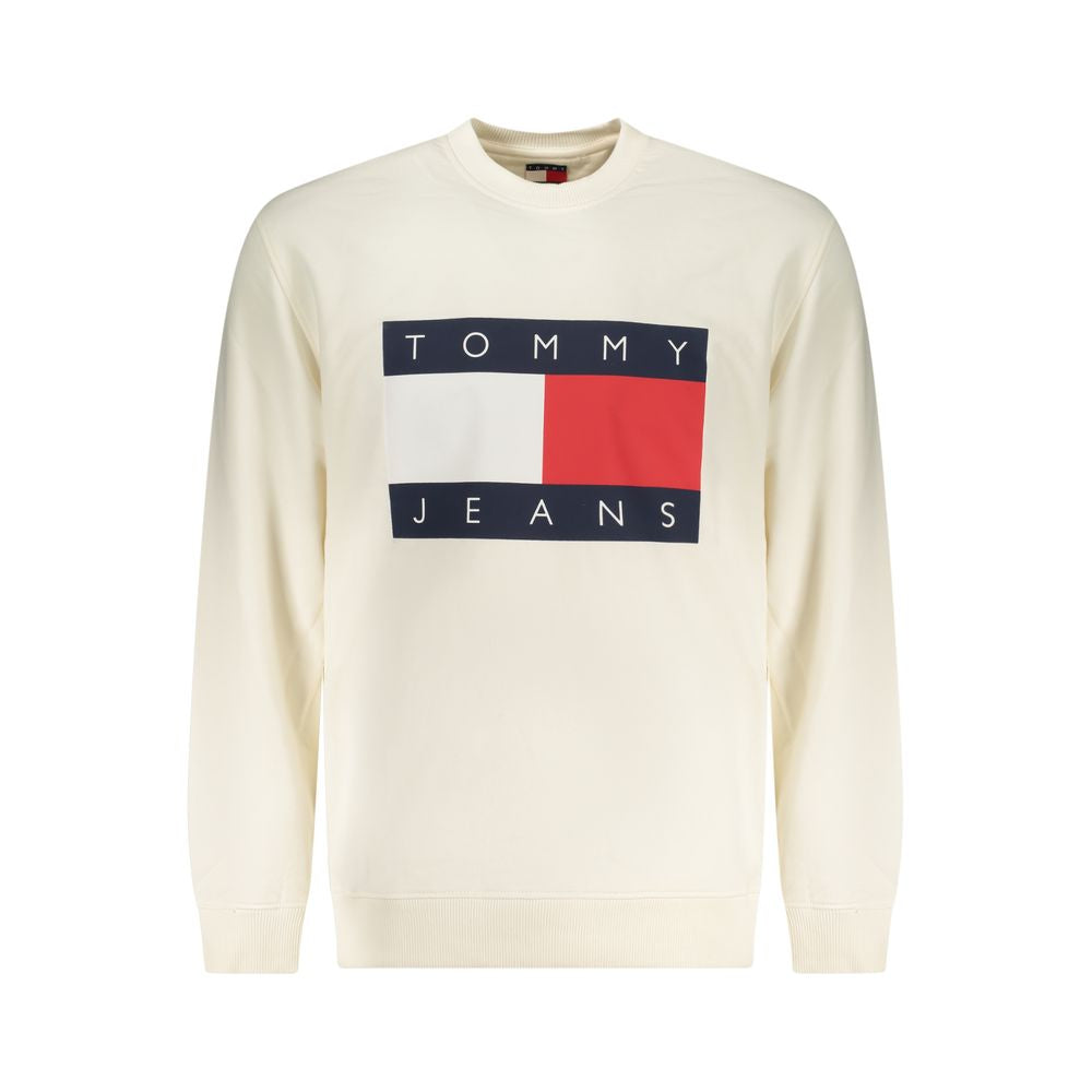 Tommy Hilfiger Bianco Cotton Men's Sweatshirt