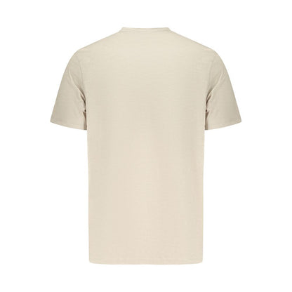 Hugo Boss Beige Cotton T-Shirt