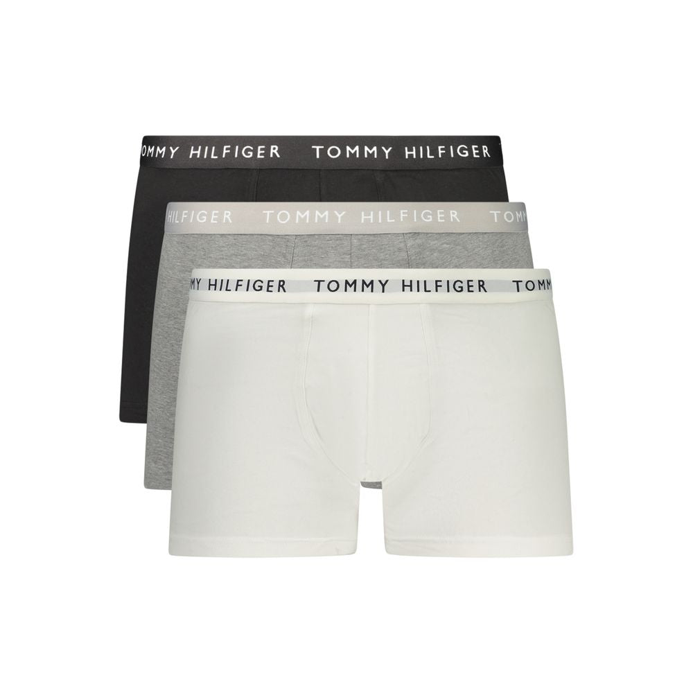 Tommy Hilfiger Gray Cotton Boxers