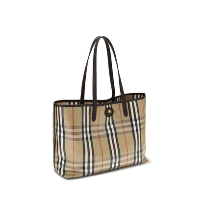 Burberry Multicolor Cotton Handbag