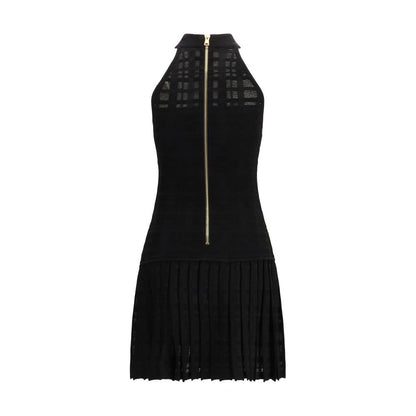 Balmain Black Viscose Casual Dress