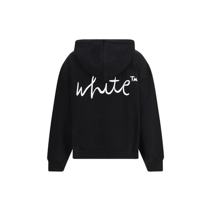 Off-White Black Cotton Sweatshirt