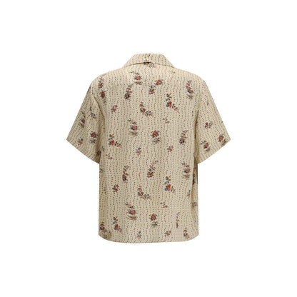 Valentino Multicolor Silk Pattern Shirt