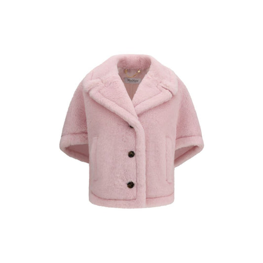 Max Mara Multicolor Alpaca Vicugna Pacos Coat