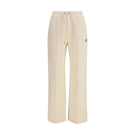 Moncler Beige Cotton Athletic Pants