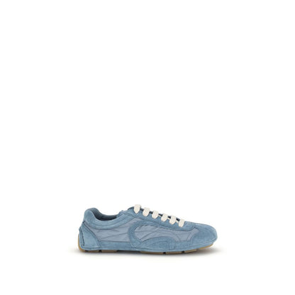 Prada Blue Lamb Ovis Aries Aries Athletic Sneakers
