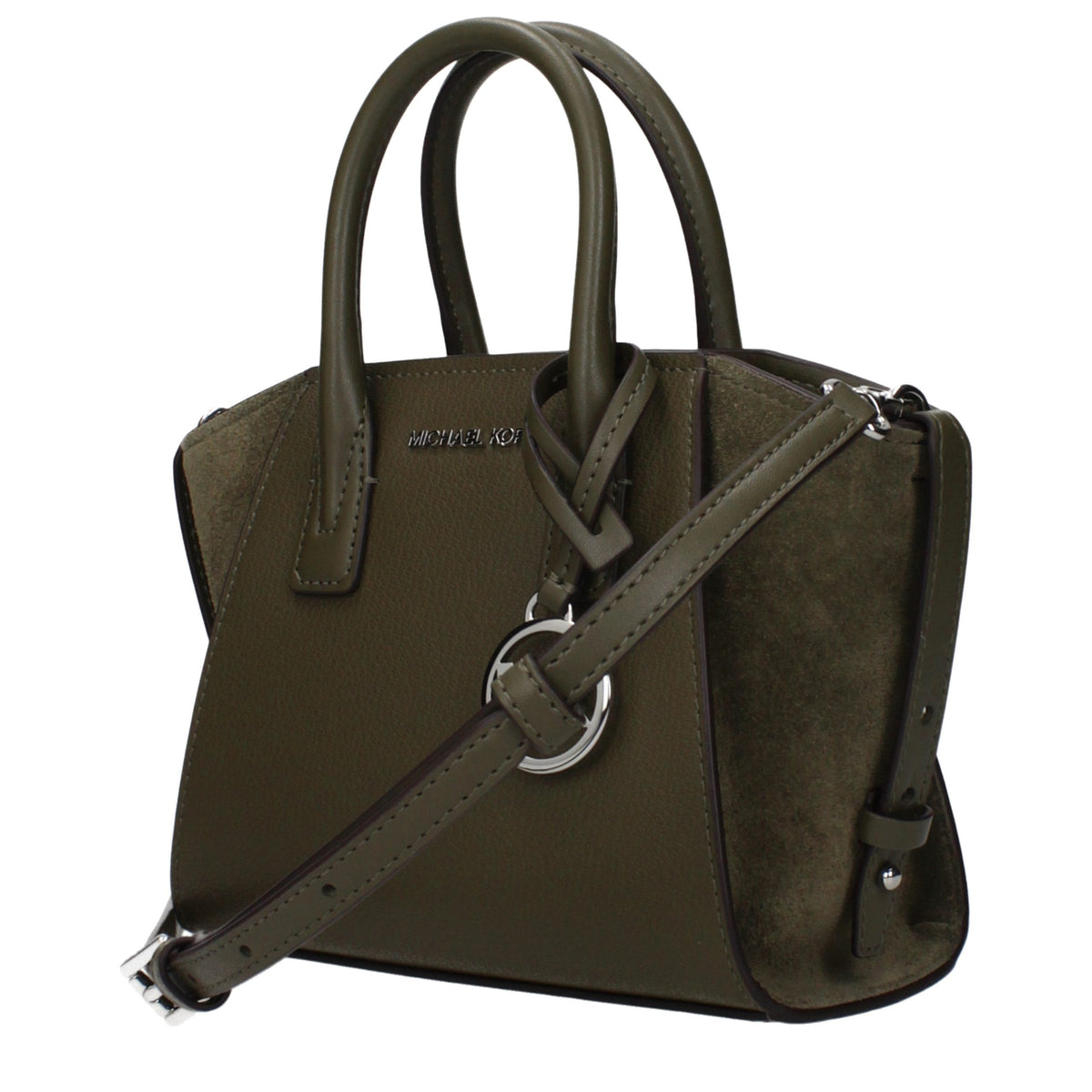 Michael Kors Green Leather Handbag
