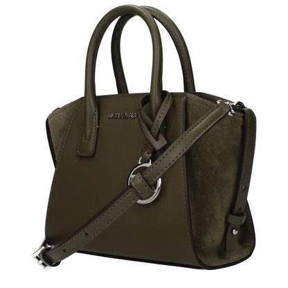 Michael Kors Green Leather Handbag