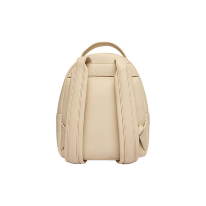 Love Moschino Beige Polyethylene Backpack