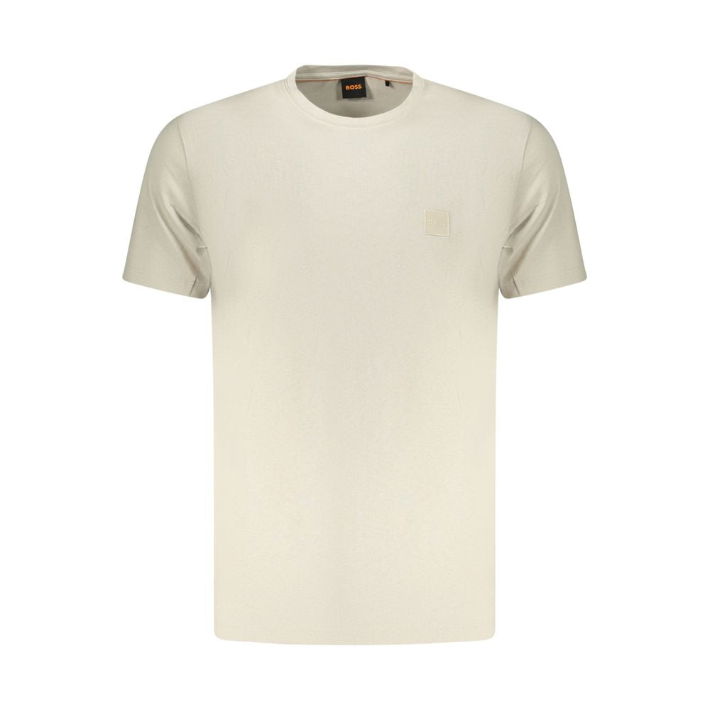 Hugo Boss Beige Cotton Men's Sweatshirt