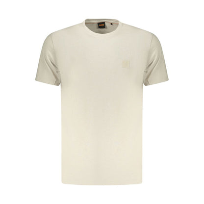 Hugo Boss Beige Cotton Men's Sweatshirt
