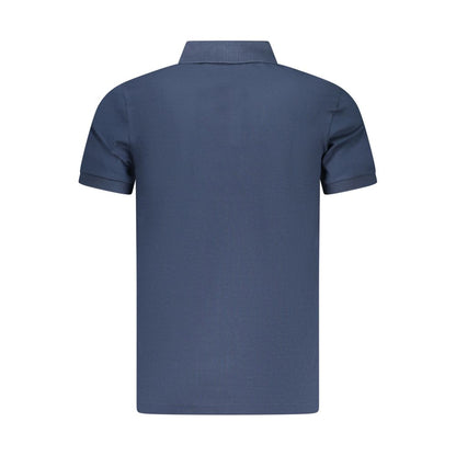 Hugo Boss Blu Cotton Mens Polo Shirt