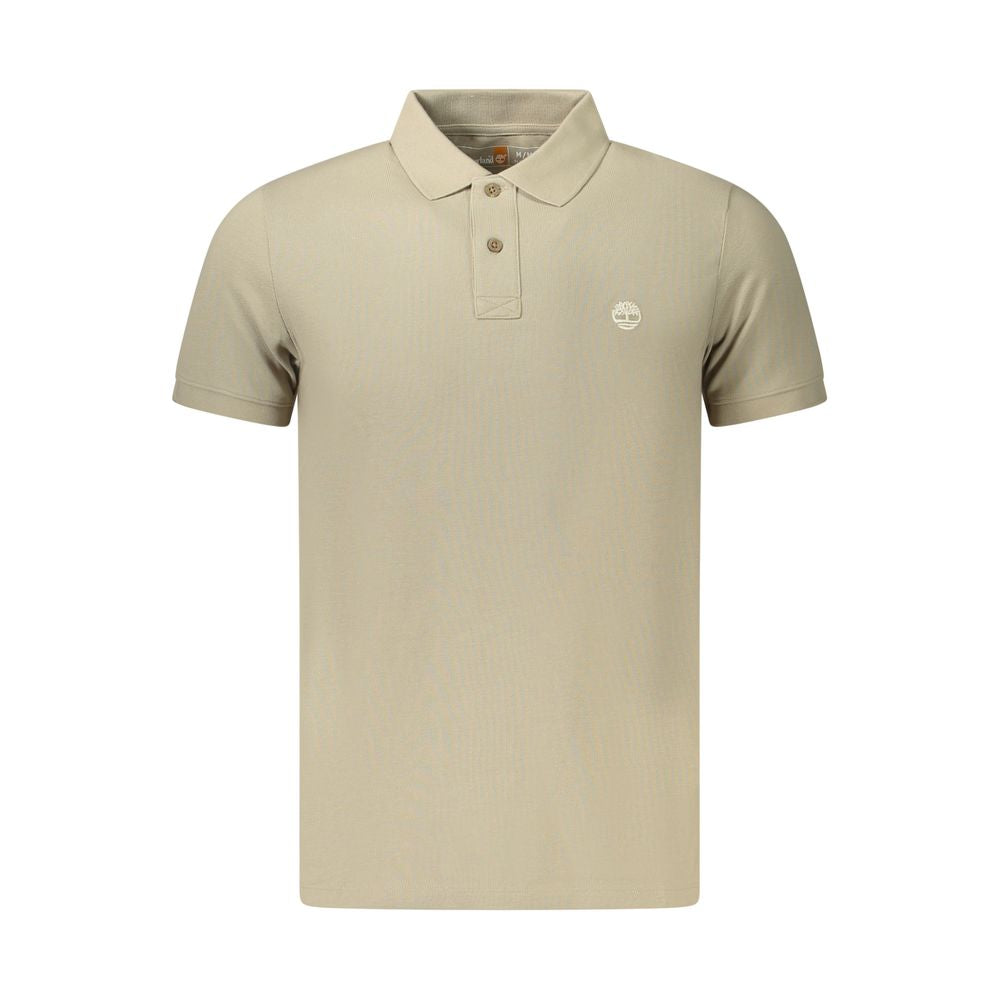 Timberland Beige Cotton Men Polo
