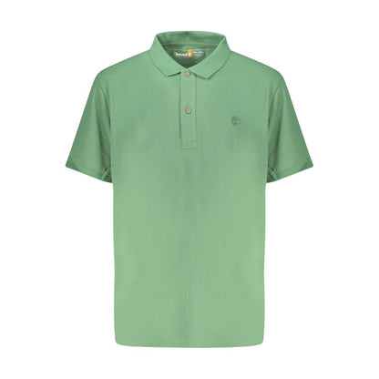 Timberland Verde Cotton Men Polo
