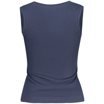Tommy Hilfiger Blue Cotton Women's Tank Top