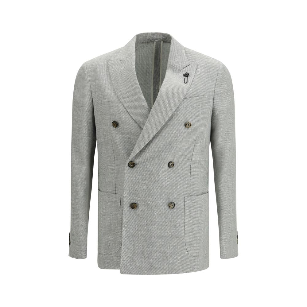 Lardini Bicolor Wool Blazer