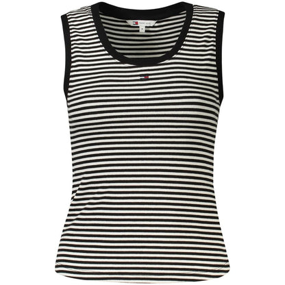 Tommy Hilfiger Black Cotton Women's Tank Top