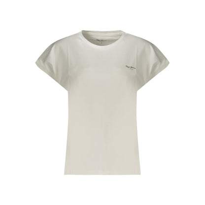 Pepe Jeans White Cotton Women's T-Shirt