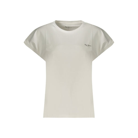 Pepe Jeans White Cotton Women's T-Shirt