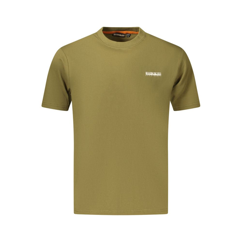 Napapijri Verde Cotton Men's T-Shirt