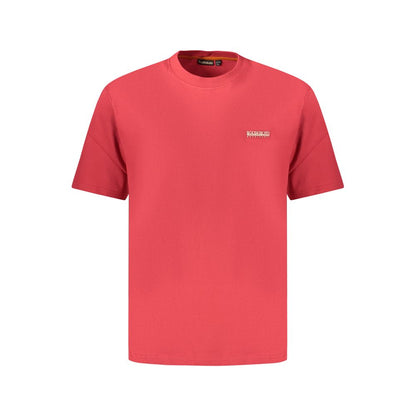 Napapijri Red Cotton T-Shirt