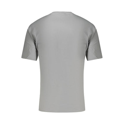 Napapijri Gray Cotton T-Shirt