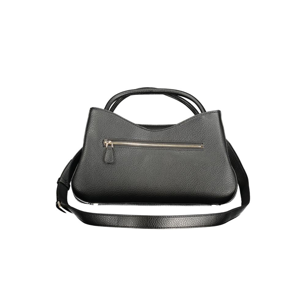 Guess Jeans Nero Poliuretano Women Handbag