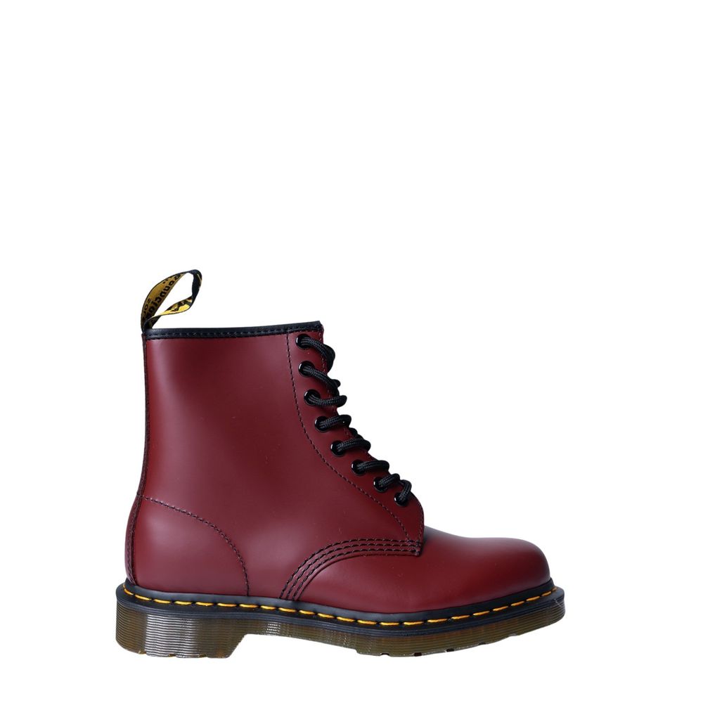Dr. Martens Bordeaux Leather Lace-Up Boots