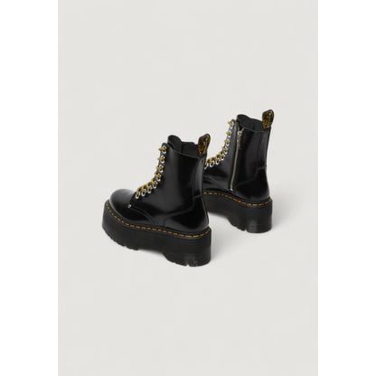Dr. Martens Black Leather Lace-Up Boots