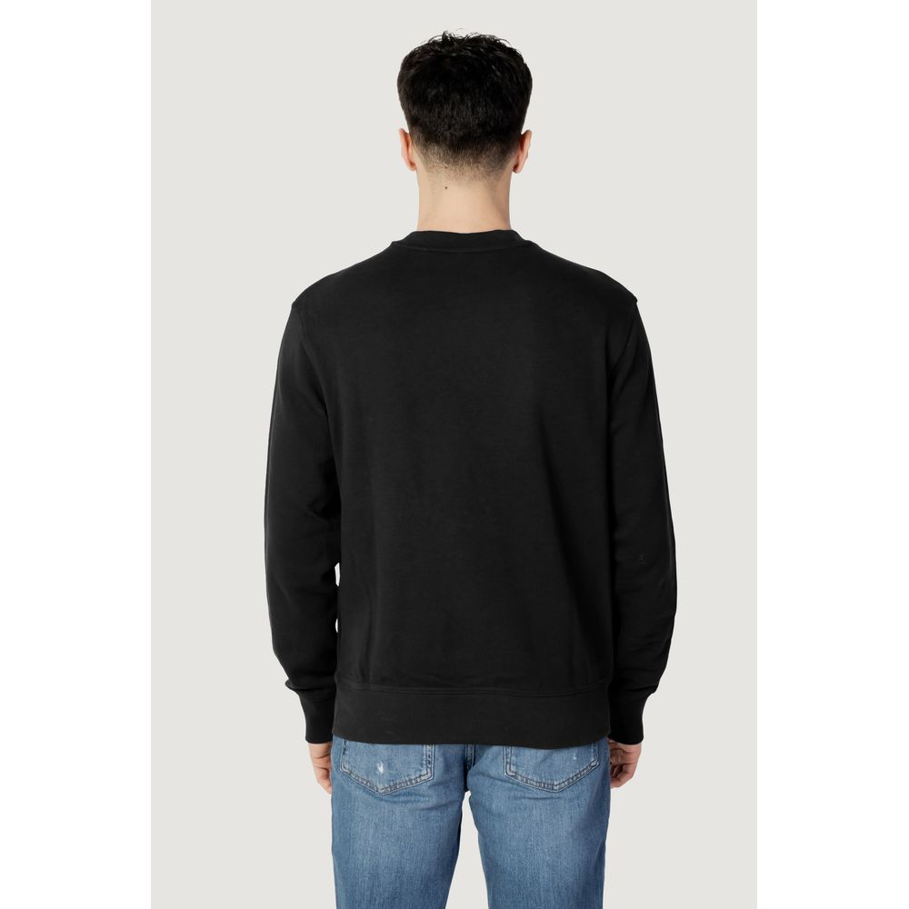 Hugo Boss Black Cotton Sweatshirt