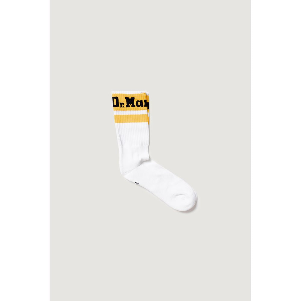 Dr. Martens White Polyester Socks