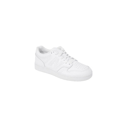 New Balance White Leather Athletic Sneakers