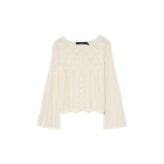 Vero Moda Beige Cotton Sweatshirt