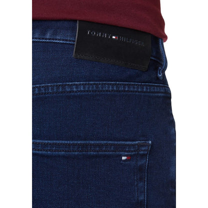 Tommy Hilfiger Blue Recycled Cotton Relaxed Fit Jeans
