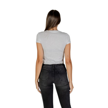 Armani Exchange White Cotton T-Shirt