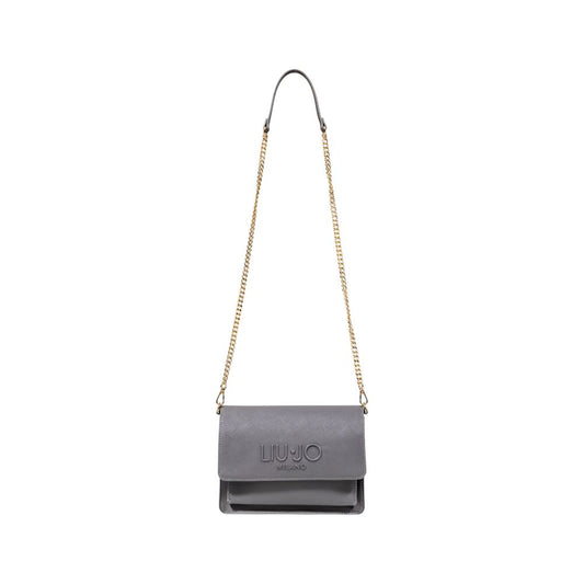 Liu Jo Gray Polyethylene Handbag