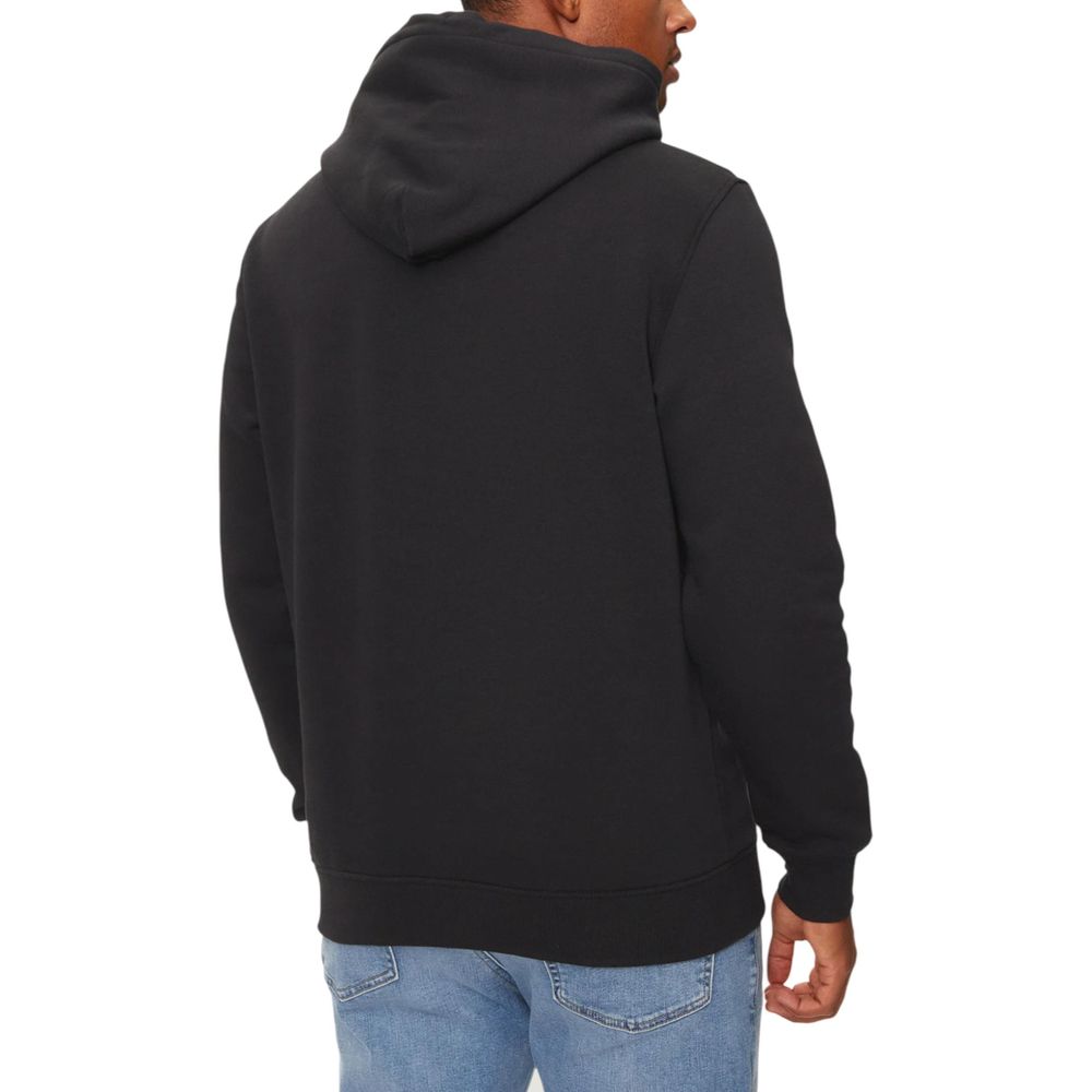 Tommy Hilfiger Jeans Black Cotton Hoodie